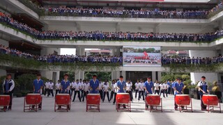 [Chúc may mắn trong kỳ thi tuyển sinh đại học] Sự kiện hò reo chào đón năm cuối cấp năm 2022 của Câu