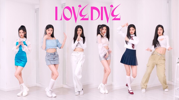 [Susi Meow] IVE "Love Dive" có 6 bộ bài hát, bao gồm thay đổi trang phục và khiêu vũ. Barbie đang yê