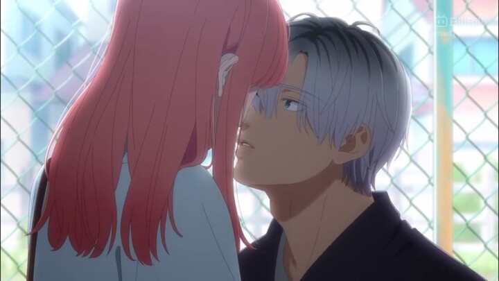 A sign of Affection, Yuki and Itsoumi’s first kiss!! why so hot Itsoumi!!
