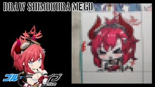 Draw Shimokura Megu || Ghani_art