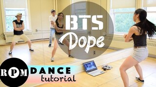 【Hướng dẫn nhảy trên mặt gương R.P.M】BTS "Dope" (hai đoạn điệp khúc)
