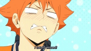 Hinata totally missed the ball | Haikyuu!! To the Top Season 2