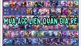 Liên Quân Mobile | Review Shop Acc Liên Quân Mới Khai Trương Rất Uy Tín Mua Được Nick LQ Siêu Vip