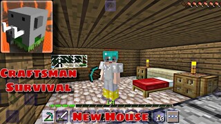 Craftsman Building Craft Survival - Gameplay part 11 - New House