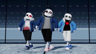 【Murder Time Trio】Boy band penerus merilis lagu baru (kesalahan besar)【MMD】