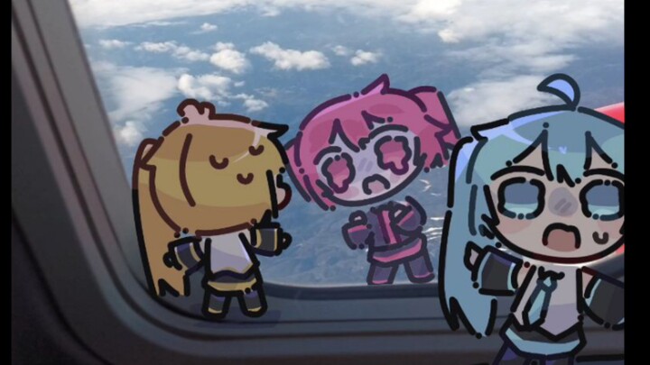 Petualangan dan Kehidupan Sehari-hari di Bumi Kelompok Bodoh Tiga Orang - Hatsune Miku / Kagamine Ri