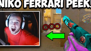 NIKOS DEAGLE FERARRI PEEKS หยุดไม่ได้! CSGO Twitch คลิป