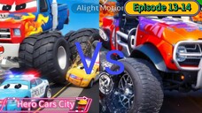 Hero Cars City (Season 1) (Episode 13-14) Compilation 8 Menit