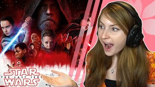 FIRST TIME WATCHING: **STAR WARS: THE LAST JEDI** (LUKE'S BACK!?)