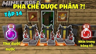 Minecraft Sinh Tồn 1.16.1 Tập 14: Pha Chế Dược Phẩm ?!