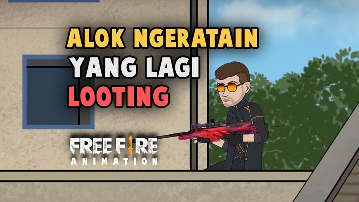 Waspada Saat Looting Kalo Ngga Mau Begini - Udin dan Bono - Free Fire Animation #shorts