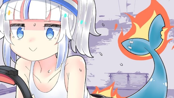 Gura Fit Ring Adventure Let's exercise together (・ω< )★