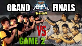 Game2 Bren Esports VS ArkAngel | MPL Philippines S3 Grand Finals