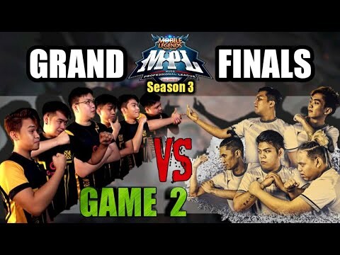 Game2 Bren Esports VS ArkAngel | MPL Philippines S3 Grand Finals