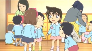 The first fight in school between Ran and Shinichi kun Detective Conan