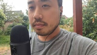 🌳 ASMR in MY GARDEN 🌳 Gum Chewing & Whispering About Nature And Art 🌳🎨