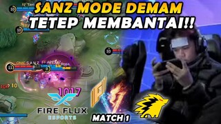 SANZ LAGI SAKIT, TAPI TETEP MENGGACOR!! ONIC MSH TERLALU GILA!! - ONIC VS FF MATCH 1