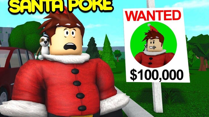 ฉันกลายเป็น SANTA POKE และโดนจับ! (โรบลอก)