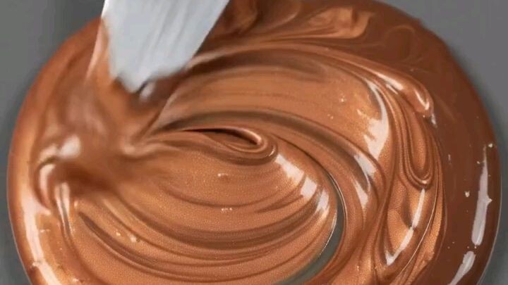 Watch this satisfying copper and brown color mixing process 🎨🫟... #shorts #trending #viral #foryou