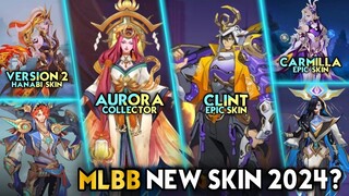 AURORA COLLECTOR | CLINT EPIC SHOP? | CARMILLA EPIC | HANABI EPIC - Mobile Legends #whatsnext