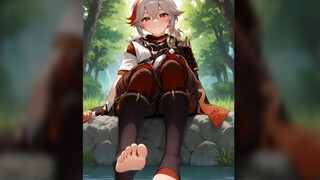 来和万叶一起洗jiojio吧