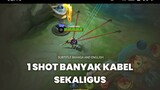 TIPS AND TRICK KABEL FANNY 1 SHOT BANYAK KABEL!! |mobile legends