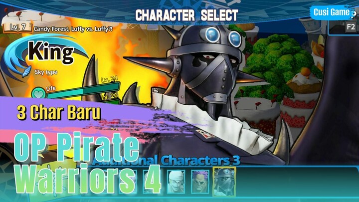 3 Karakter Baru One Piece Keren Banget Ultimatenya, Di Game One Piece Pirate warriors 4