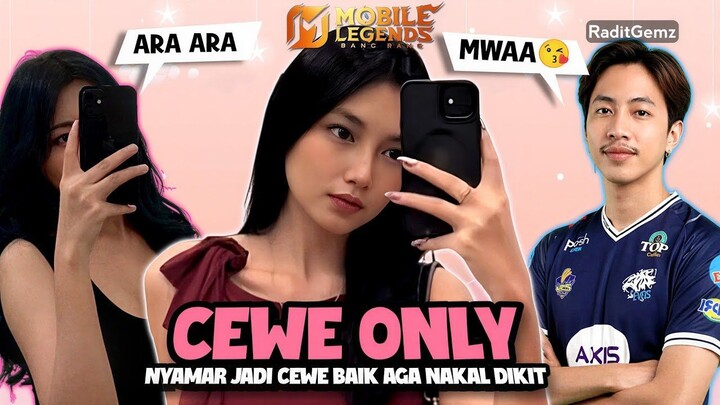 2.Prank Nyamar Jadi Cewe Di Mobile Legend Bareng Bang Radit