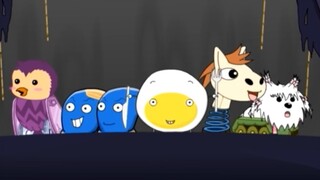 Xixi, Meimei, Telur, Da Da, Nuan Nuan.