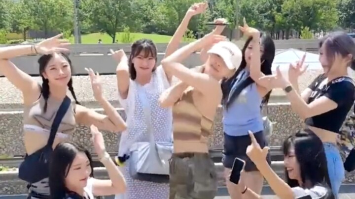 (G)I-DLE 230809 Yujqi + Dance Team Sisters' Cool Dance