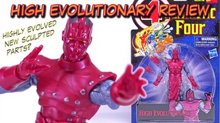 High Evolutionary Unboxing and Review Hasbro Marvel Legends Retro Card Wave Comparison