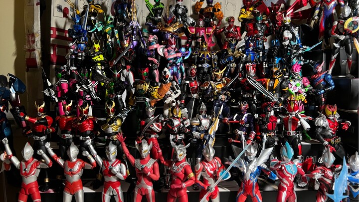 ใกล้ถึงเทศกาลไหว้พระจันทร์แล้ว มาสร้างคอลเลกชั่นกันดีกว่า#Kamen Rider#Ultraman#真bonesculpture#shf