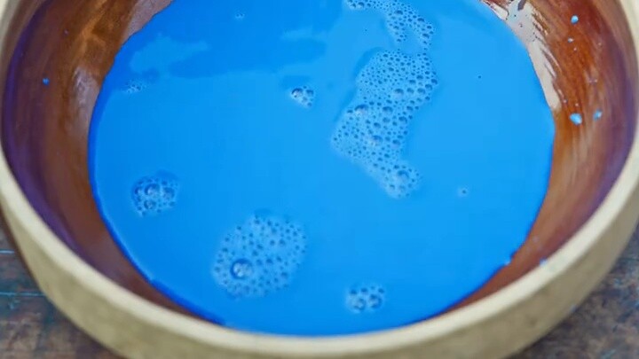 Ultramarine is a pigment more precious than gold and is often referred to as "royal blue".