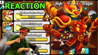 REACTION Pha Đốt 1 Củ Của Đại Ca Vũ Liz Mua 3 KARMA - Thành EJ Dragon City Top Game Android Ios