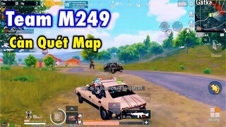 PUBG Mobile _ Mang Acc Đại Gia Đi Trà Trộn - Cày Nát Đội Hình Địch vs M249 √