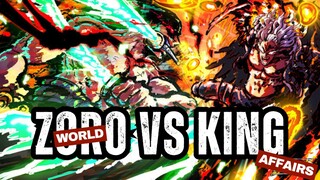 Zoro vs King - Salah Satu Duel Terbaik di One Piece