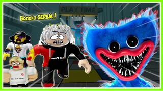 MIKACIL DAN BANG CUPU KENA JUMSKERE SI BONEKA POPPY PLAYTIME, AKU AUTO KABUR!!! ROBLOX MIKOCIL