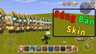 Chế tạo súng bắn skin Mini World