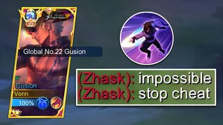 ONLY 0.01% GUSION USERS KNOW THIS TRICK!!😱