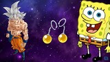 Dragon Ball Who Is Strongest | SpongeBob Goku Vs Fiction