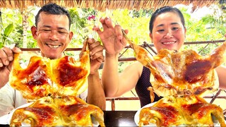 Thử Thách " Ăn Hai Con Gà Quay Nóng Hổi, Bị Lấy Có Chơi Có Chịu | ATĐQ