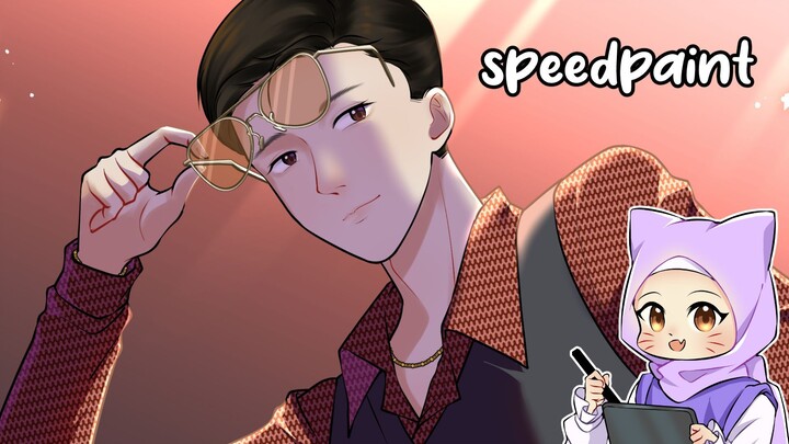 [SPEEDPAINT] 80's Prom Night - Original Character Art!