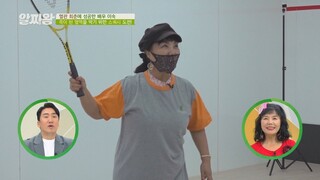 건강을 위해 새로운 운동을 도전하는 이숙(Lee Sook)의 스쿼시🎾 TV정보쇼 알짜왕(alzzaking) 249회 | JTBC 211202 방송