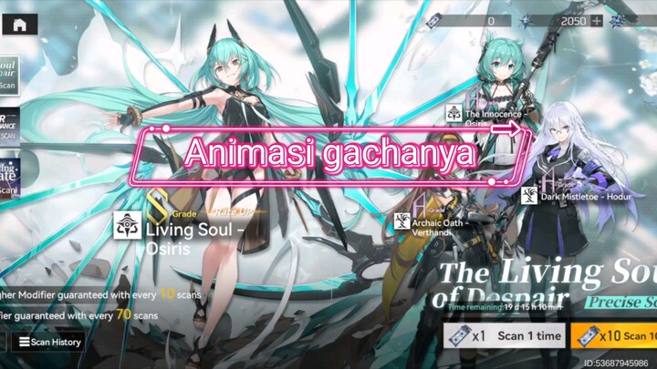 Aether Gazer#animasi gachanya