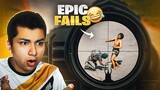 ROLEX REACTS to MOST EPIC FAILS IN PUBG MOBILE