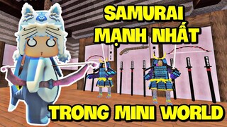 AI LÀ SAMURAI MẠNH NHẤT TRONG MINI WORLD: MEOWPEO ĐẠI CHIẾN TRONG LÂU ĐÀI NHẬT BẢN