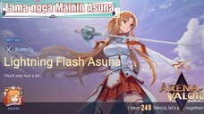 Nyoba Main Aov pake Asuna SAO (Arena of Valor)