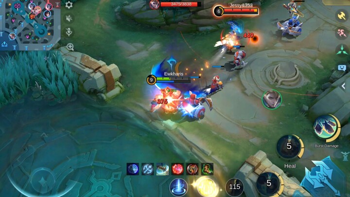 Build Tersakit Bane Mobile Legends