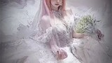 [cosplay] yae Miko và váy cưới.