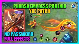 Pharsa Collector Skin Script NO PASSWORD | Empress Phoenix Script Full Effect with Voice ABC File